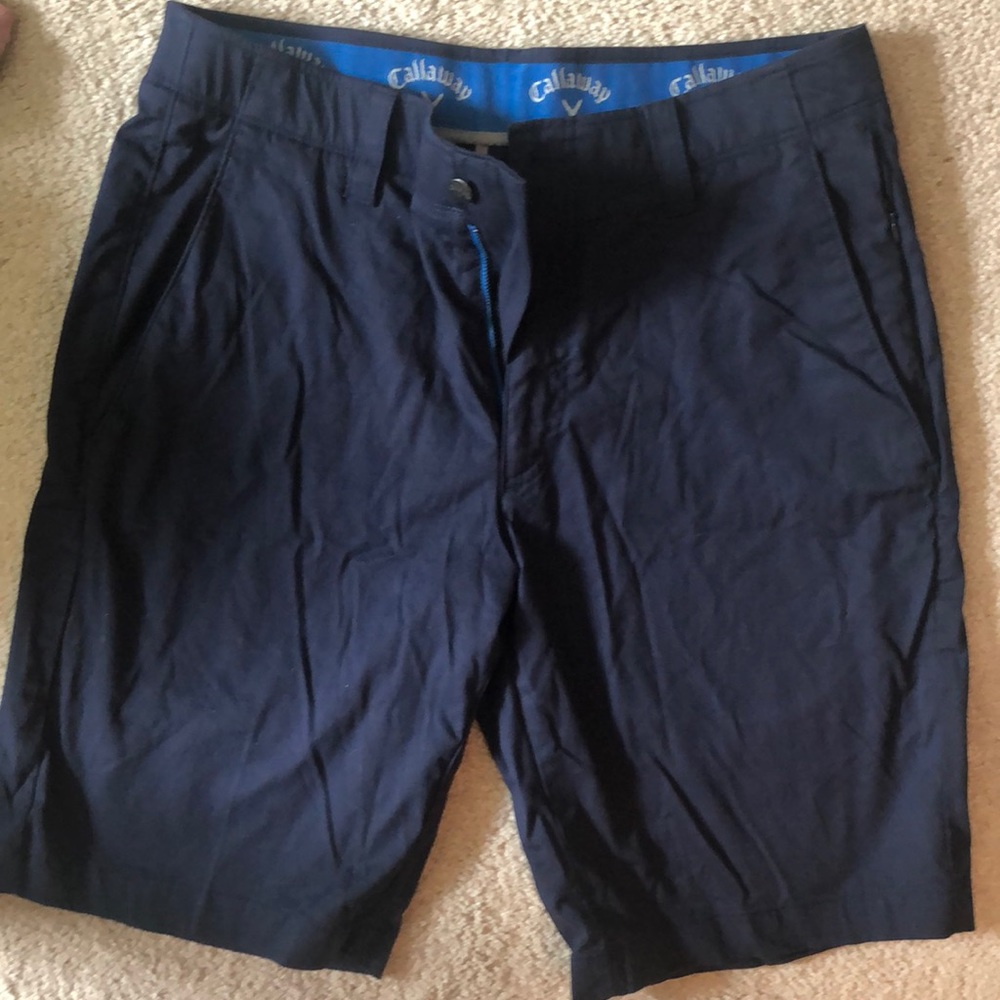 Callaway, Navy Blue Dark Shorts